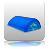 36 Bulk - PhysioRoller - Short Half - Blue